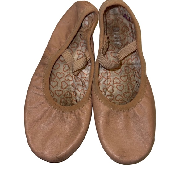 Dance Bundle: Capezio Jazz Slip-On Shoes & Bloch Ballet Flats Girls - Picture 2 of 6